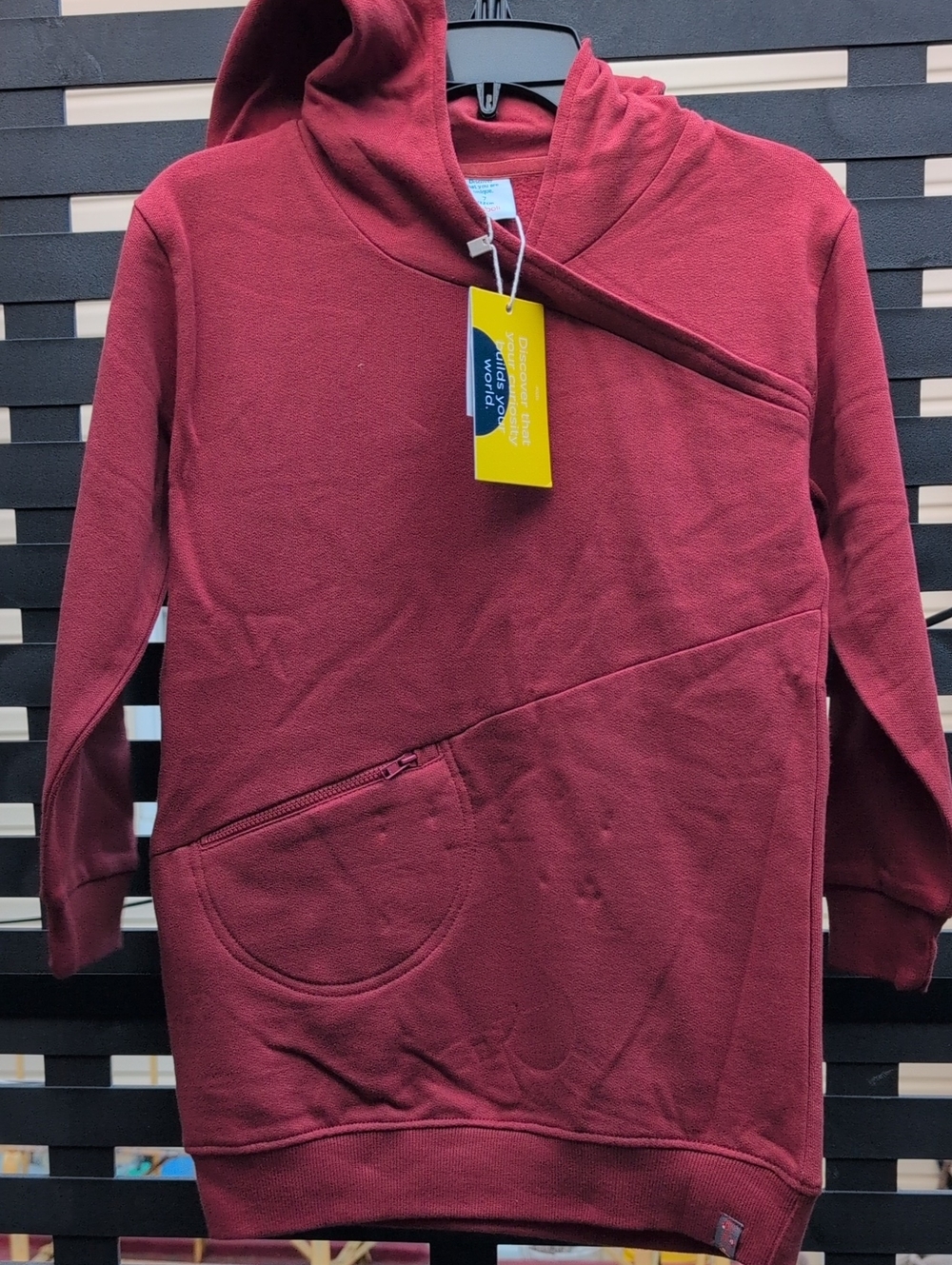 Boboli Hooded Pullover Sweatshirt/ Tunic